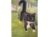 Item 101 Kitty Clare, 11 by 15, Pastel, 1990