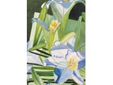 Item 44 Lilies, 12 by 16,  watercolor, 2011